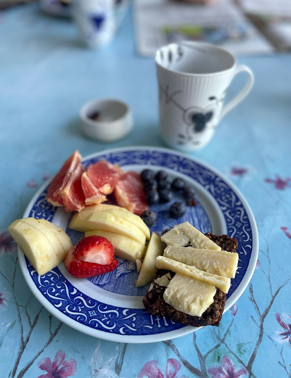 Frühstücken Sie von den schönsten Platten